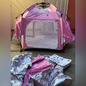 Portable Toddler Playpen / Tent Removable Indoor and Outdoor with Travel Bag